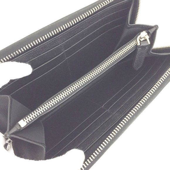 BURBERRY Logo Leather Zippy Zip Around Long Wallet /1E8424 - Picture 5 of 8